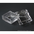 Wholesale square shape glass ashtray